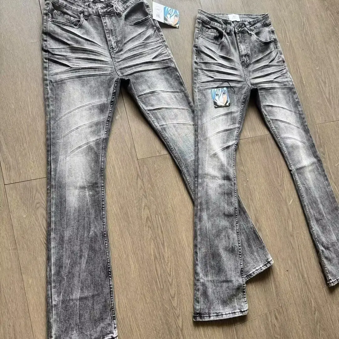 High Quality High Street Bamboo Elastic Light Blue Rear Double Pockets Slightly Pulled Jeans Men's Washed Thin Slim Pants
High Quality High Street Bamboo Elastic Light Blue Rear Double Pockets Slightly Pulled Jeans Men's Washed Thin Slim Pants
