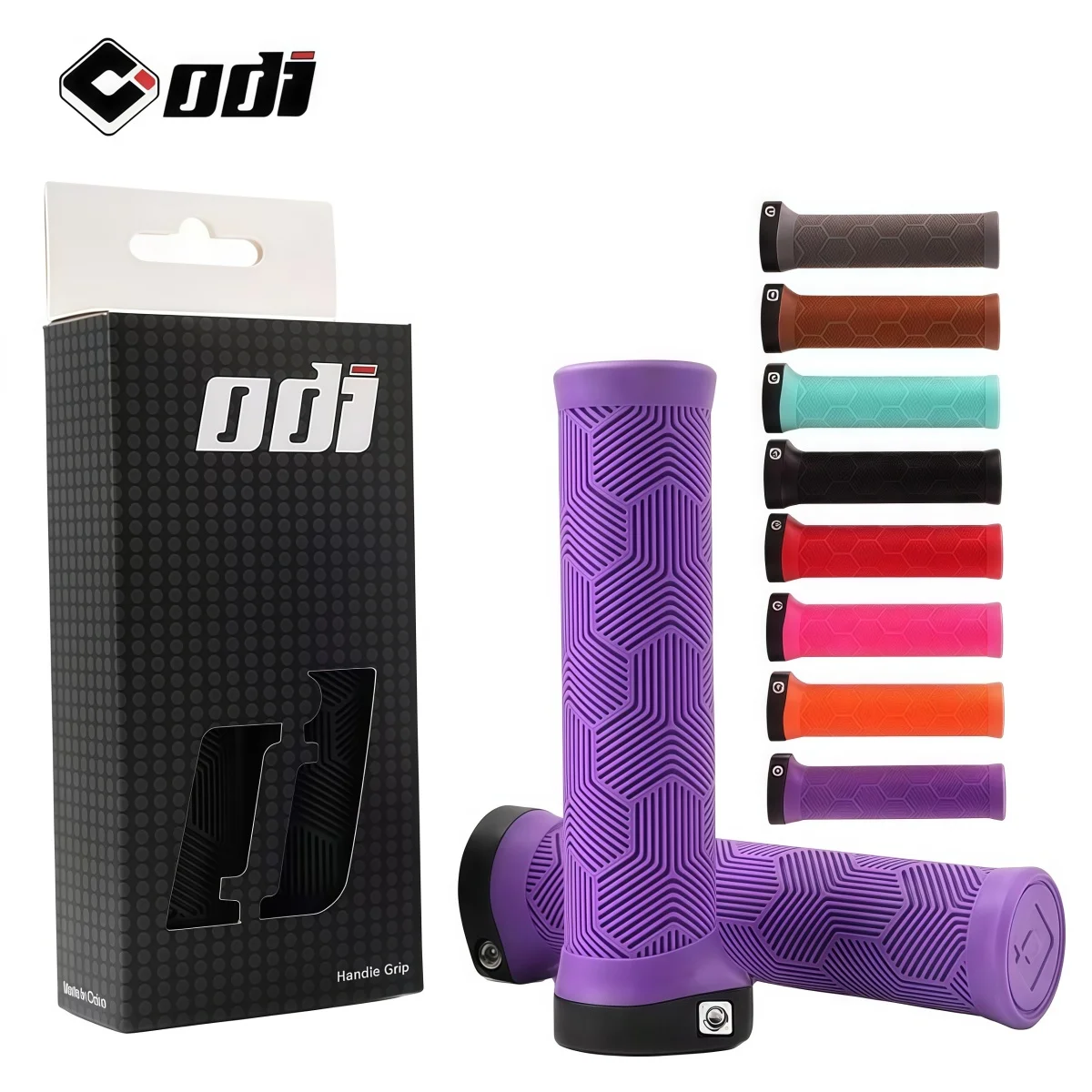 ODI RG66 Bike Grips - Lock-On Anti-Slip Shock Absorption Ergonomic Design Handle Grips For MTB/Folding/Gravel & Commuter Bike
ODI RG66 Bike Grips - Lock-On Anti-Slip Shock Absorption Ergonomic Design Handle Grips For MTB/Folding/Gravel & Commuter Bike