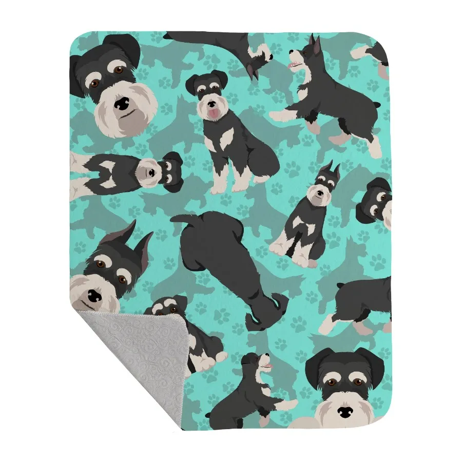 Black and Silver Schnauzer Quilted Blanket 50x60 Artwork Pattern Quilted Throw Blanket for Bed, Couch, Sofa, Soft and Lightweig
Black and Silver Schnauzer Quilted Blanket 50x60 Artwork Pattern Quilted Throw Blanket for Bed, Couch, Sofa, Soft and Lightweig