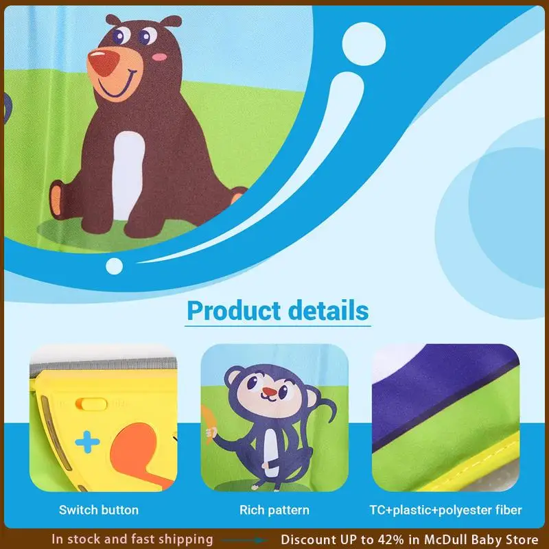 ABJA-Music Game Mat Musical Piano Mat For Kids Floor Keyboard Dance Mat With 8 Animal Sounds Baby Mat Study Educational Toys
ABJA-Music Game Mat Musical Piano Mat For Kids Floor Keyboard Dance Mat With 8 Animal Sounds Baby Mat Study Educational Toys