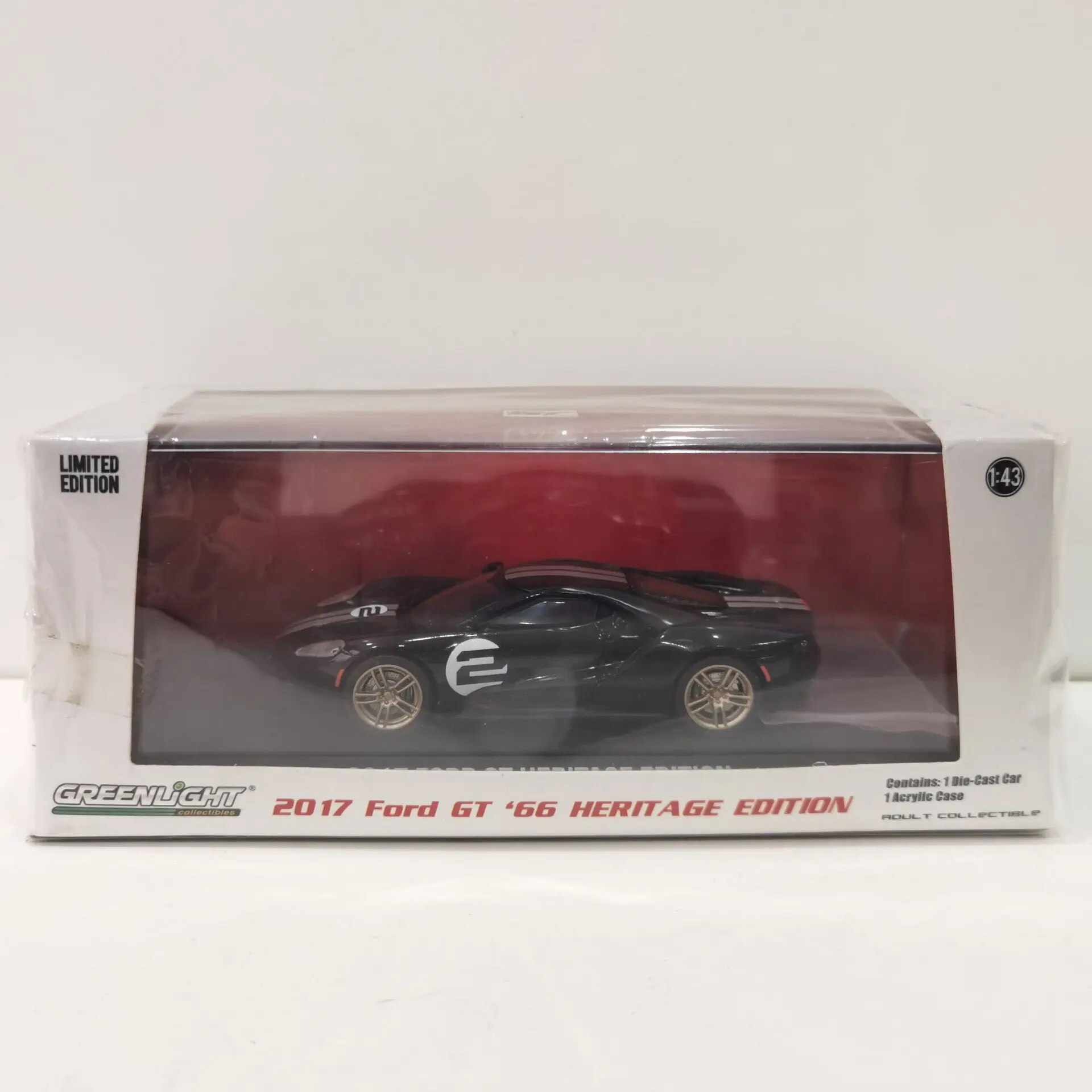 Flaws Box Cracking Diecast Green Light 1/43 Scale FORD GT HERITAGE EDITION 2017 20 Alloy Car Model
Flaws Box Cracking Diecast Green Light 1/43 Scale FORD GT HERITAGE EDITION 2017 20 Alloy Car Model