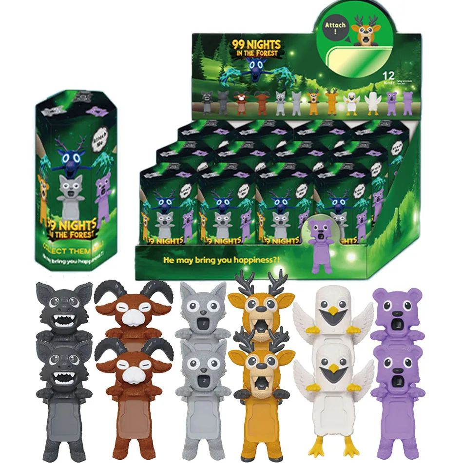 2026 Лидер продаж, 99 ночей в лесу, слепая коробка, фигурка, олень, сова, коза, волк, аниме, экшн-игрушка, кукла, загадочный рождественский подарок
2026 Лидер продаж, 99 ночей в лесу, слепая коробка, фигурка, олень, сова, коза, волк, аниме, экшн-игрушка, кукла, загадочный рождественский подарок