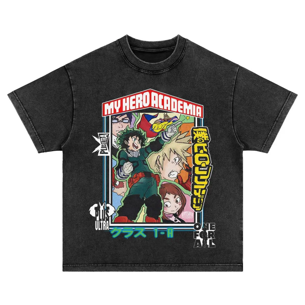 2025 Japanese Anime My Hero Academy Street Retro Do Old Breathable Crewneck Short-sleeved T-shirt High Quality
2025 Japanese Anime My Hero Academy Street Retro Do Old Breathable Crewneck Short-sleeved T-shirt High Quality