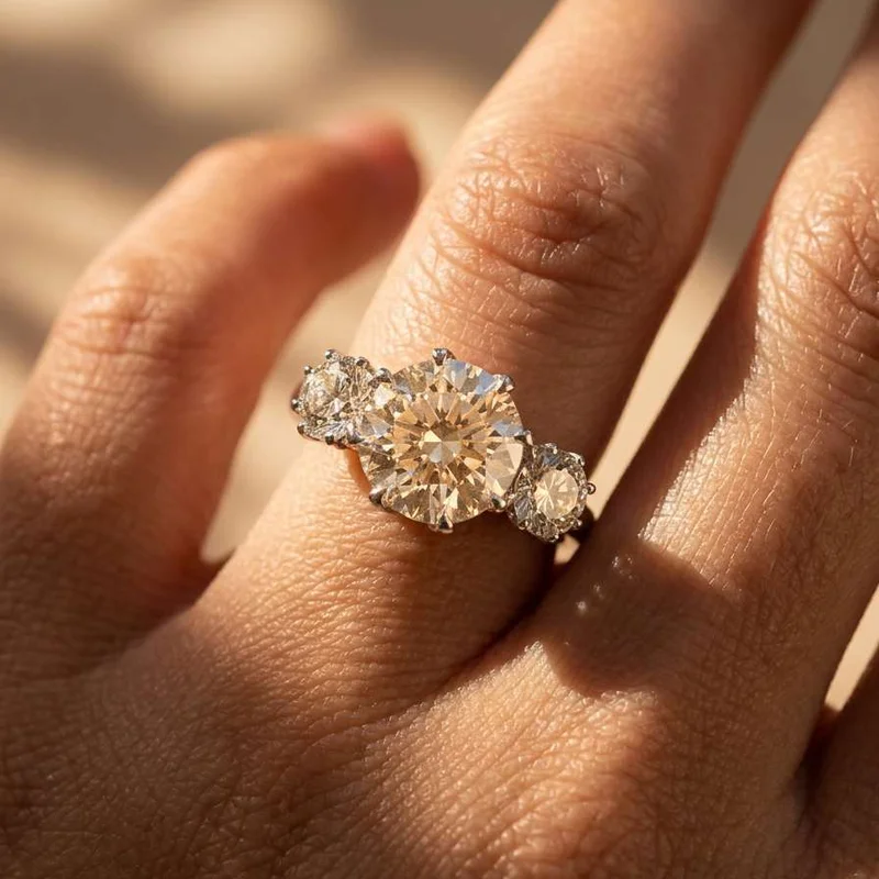 925 Sterling Silver For Women Wedding Exquisite Rings with Brilliant Zirconia Stone Engagement Rings Eternity Hot Sale Jewelry
925 Sterling Silver For Women Wedding Exquisite Rings with Brilliant Zirconia Stone Engagement Rings Eternity Hot Sale Jewelry