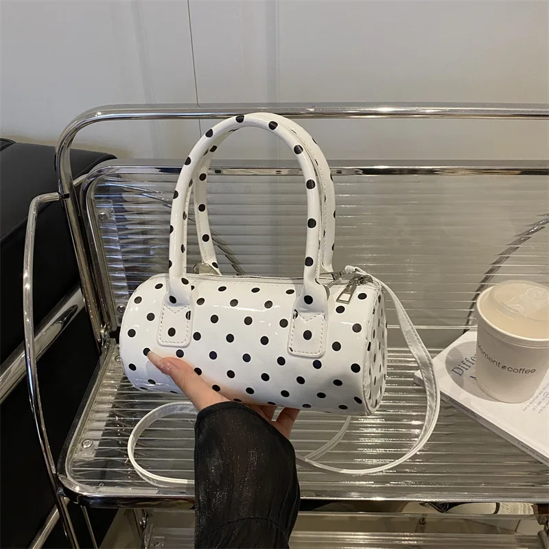 Handheld Polka Dot Bag Creative Simple with Shoulder Strap Polka Dot Women's Handheld Crossbody Bag
Handheld Polka Dot Bag Creative Simple with Shoulder Strap Polka Dot Women's Handheld Crossbody Bag