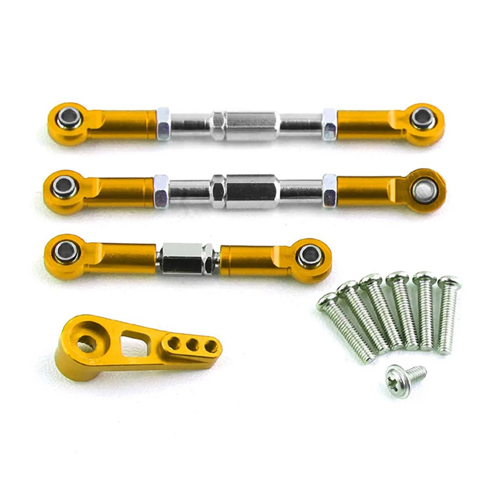 Metal Tie Rod Arm Assembly Aluminum Servo Arm Tie Rod RC Car Modification Accessories for WLTOYS 1:12 12401 12402-A Parts
Metal Tie Rod Arm Assembly Aluminum Servo Arm Tie Rod RC Car Modification Accessories for WLTOYS 1:12 12401 12402-A Parts
