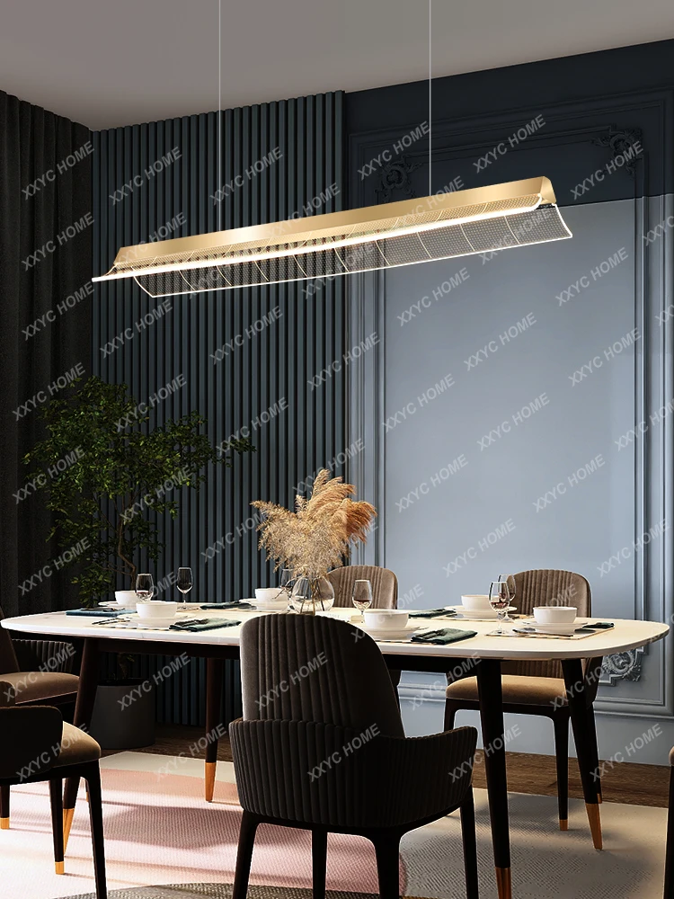 Modern, minimalist, atmospheric and creative dining table chandelier in the restaurant
Modern, minimalist, atmospheric and creative dining table chandelier in the restaurant