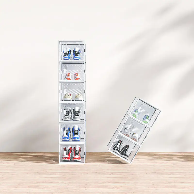 White, Medium, 12pcs, 35*25*19cm, Shoebox, Plastic Mesh, Free Combination
White, Medium, 12pcs, 35*25*19cm, Shoebox, Plastic Mesh, Free Combination