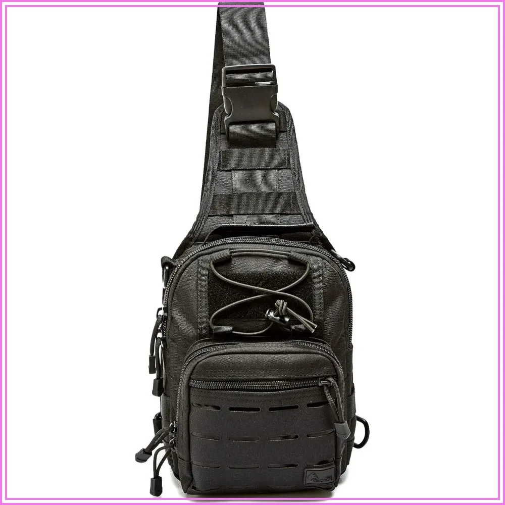 EDC Sling Bag - Concealed Carry Shoulder Bag for Range, Travel, Hiking, Outdoor Sports
EDC Sling Bag - Concealed Carry Shoulder Bag for Range, Travel, Hiking, Outdoor Sports