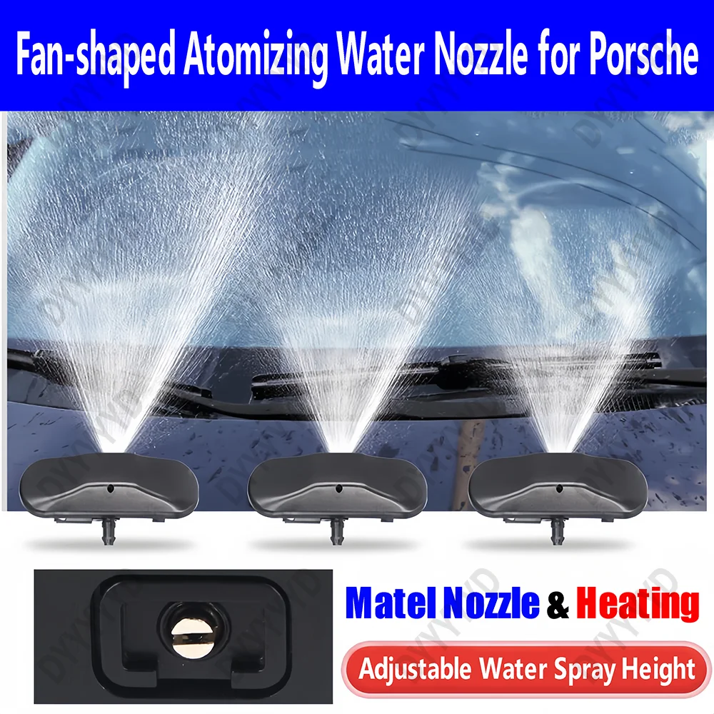 For Porsche Cayenne 958 Panamera 970 Macan 95B Front Windshield Washer Nozzles Jet Heated Windscreen Glass Wiper Spray Nozzles
For Porsche Cayenne 958 Panamera 970 Macan 95B Front Windshield Washer Nozzles Jet Heated Windscreen Glass Wiper Spray Nozzles