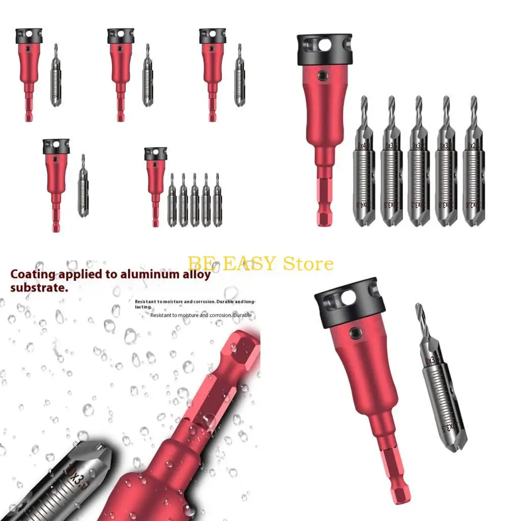E28F Professional Reversible Chamfer Drill Bit Set Adjustable Depth Stop Mechanism and Double Cutting Edges
E28F Professional Reversible Chamfer Drill Bit Set Adjustable Depth Stop Mechanism and Double Cutting Edges