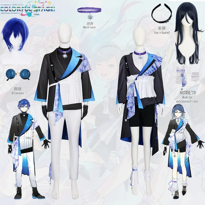 KAITO Hoshino Ichika Cosplay 5th Anniversary Costume Blue Stage Outfit Wig Full Set for Women Men Anime Convention Halloween
KAITO Hoshino Ichika Cosplay 5th Anniversary Costume Blue Stage Outfit Wig Full Set for Women Men Anime Convention Halloween