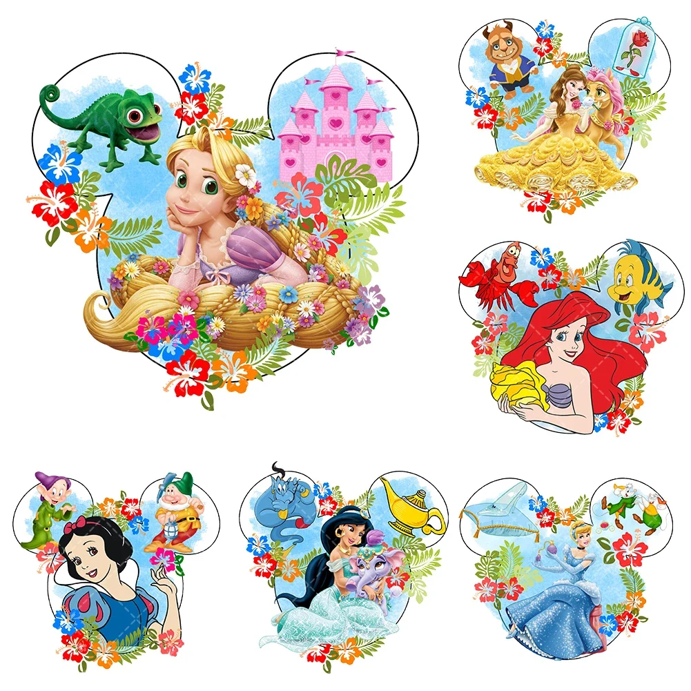 Disney Princess Mickey Iron On Heat Transfer Stickers For Clothes DTF Pinted Vinyl Thermal Appliques Washable T-Shirt Decal
Disney Princess Mickey Iron On Heat Transfer Stickers For Clothes DTF Pinted Vinyl Thermal Appliques Washable T-Shirt Decal