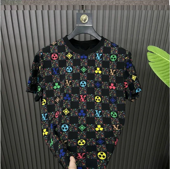 European Full-printed T-shirt Summer Fashion Letter Short Men's 2025 New T-shirt Versatile Half-sleeved Crew Neck Top Motorcycle
European Full-printed T-shirt Summer Fashion Letter Short Men's 2025 New T-shirt Versatile Half-sleeved Crew Neck Top Motorcycle