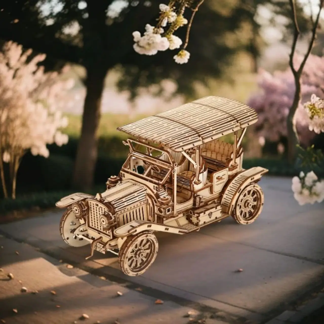 Винтажная 3D-модель деревянной головоломки автомобиля с врезным и шиповым шарниром для декоративных деталей
Винтажная 3D-модель деревянной головоломки автомобиля с врезным и шиповым шарниром для декоративных деталей