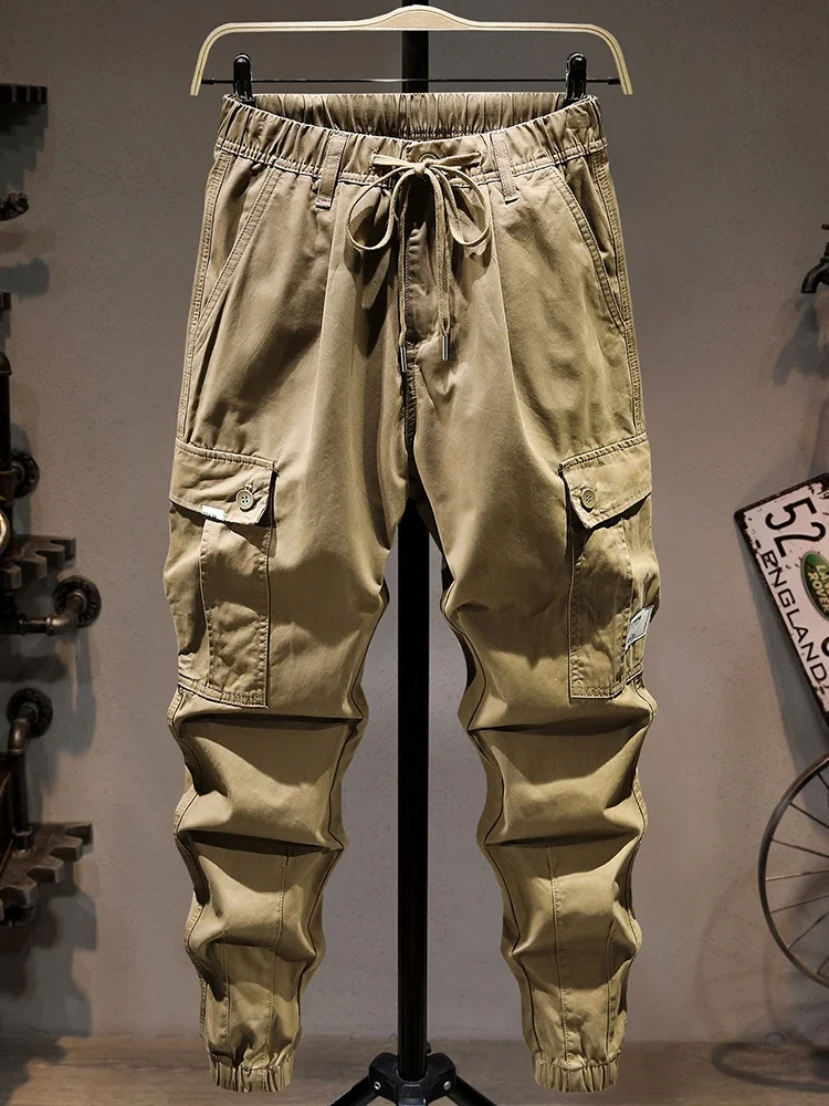 Мужские летние свободные хлопковые рабочие брюки премиум-класса для активного отдыха, повседневные, зауженные, для полных молодых людей, в стиле карго
Мужские летние свободные хлопковые рабочие брюки премиум-класса для активного отдыха, повседневные, зауженные, для полных молодых людей, в стиле карго