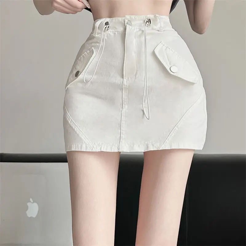 2023 Y2k White Sexy Cargo Skirt Women Streetwear High Waist Fashion A Line Skirts Summer Korean All Match Female Slim Skirts New
2023 Y2k White Sexy Cargo Skirt Women Streetwear High Waist Fashion A Line Skirts Summer Korean All Match Female Slim Skirts New