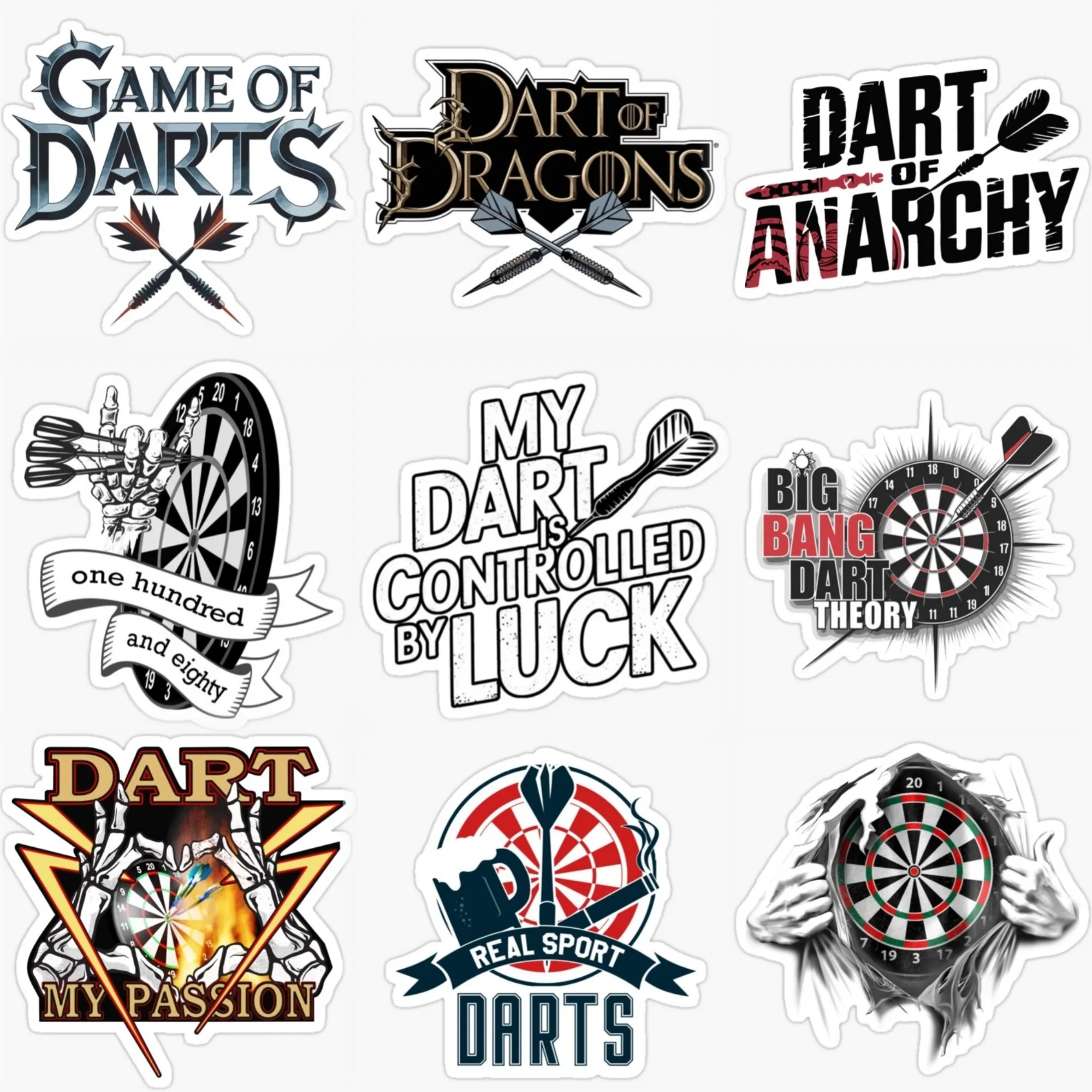 Darts Playing Creative PVC Waterproof Sticker for Decorate Car Bicycle Helmet Window Fridge Wall Room Decal Accessories
Darts Playing Creative PVC Waterproof Sticker for Decorate Car Bicycle Helmet Window Fridge Wall Room Decal Accessories