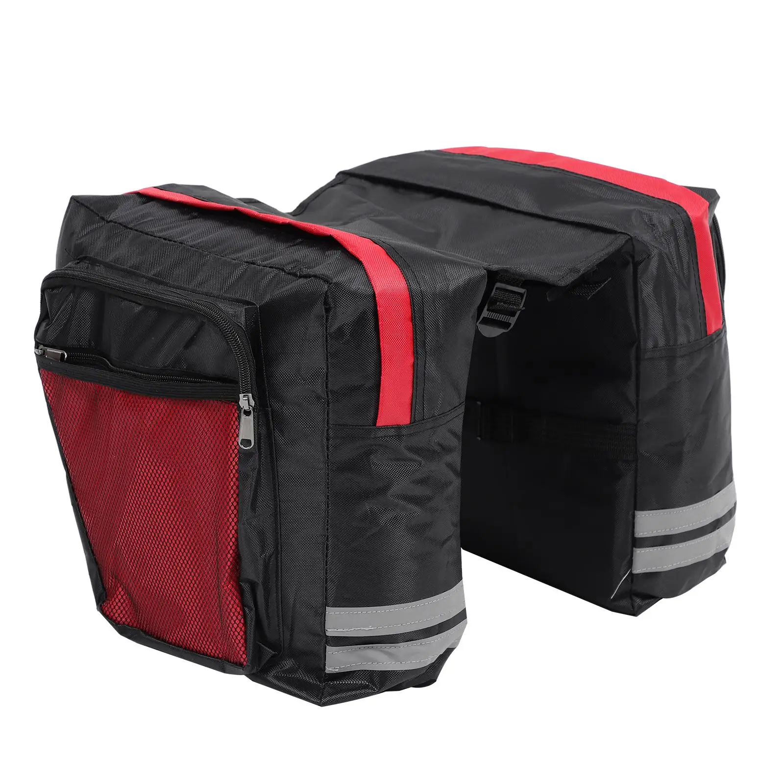 Bike Rear Rack Bag Large Capacity PVC Saddlebags Easy Install Remove Tail Lamp Mesh Bicycles Panniers Shelf Storage
Bike Rear Rack Bag Large Capacity PVC Saddlebags Easy Install Remove Tail Lamp Mesh Bicycles Panniers Shelf Storage