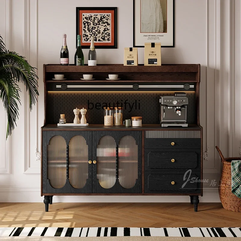 xzzFrench medieval style pure solid wood dining side cabinet light luxury restaurant storage tea cabinet integrated storage
xzzFrench medieval style pure solid wood dining side cabinet light luxury restaurant storage tea cabinet integrated storage