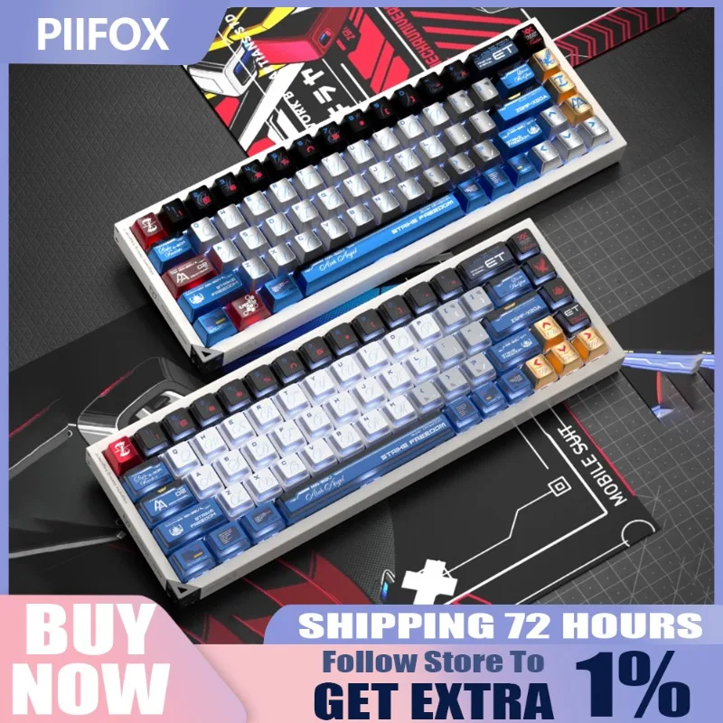 New PIIFOX "Assault on Freedom" Metal Paint Keycaps Nuclear Powered Customization Thermal Sublimation Personalized Keycaps
New PIIFOX "Assault on Freedom" Metal Paint Keycaps Nuclear Powered Customization Thermal Sublimation Personalized Keycaps