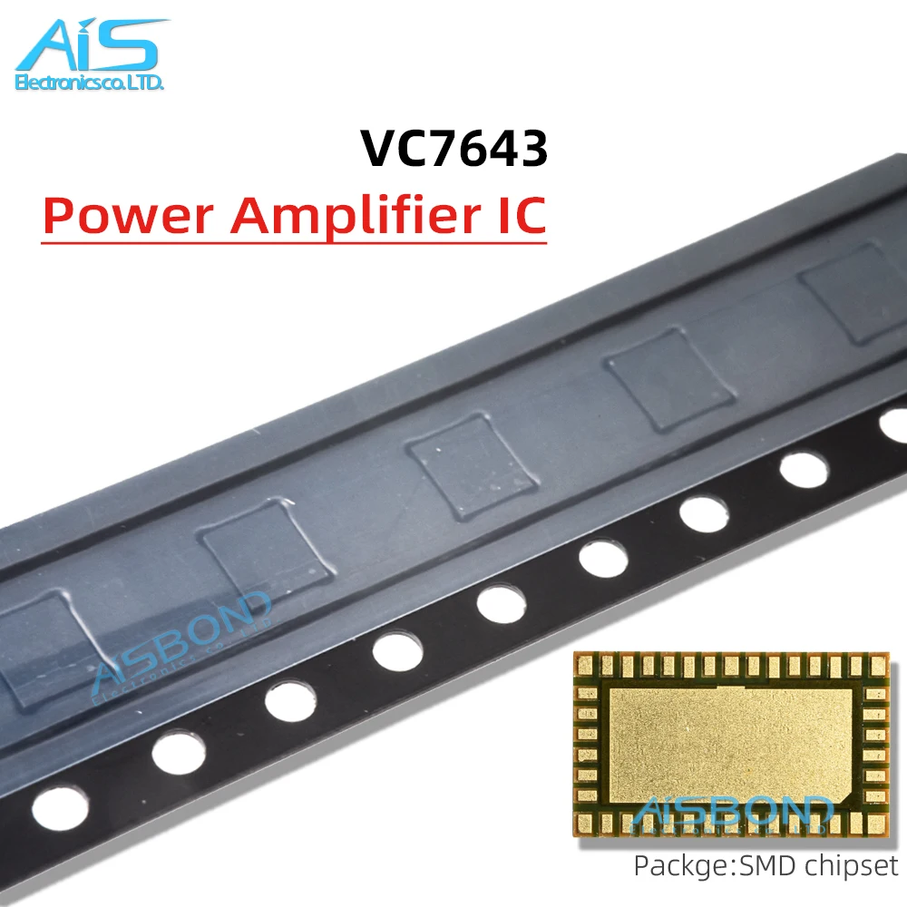5Pcs/Lot VC7643-21 VC7643-61 VC7643-62 VC7643-63 VC7643-63H VC7643 Power Amplifier IC
5Pcs/Lot VC7643-21 VC7643-61 VC7643-62 VC7643-63 VC7643-63H VC7643 Power Amplifier IC