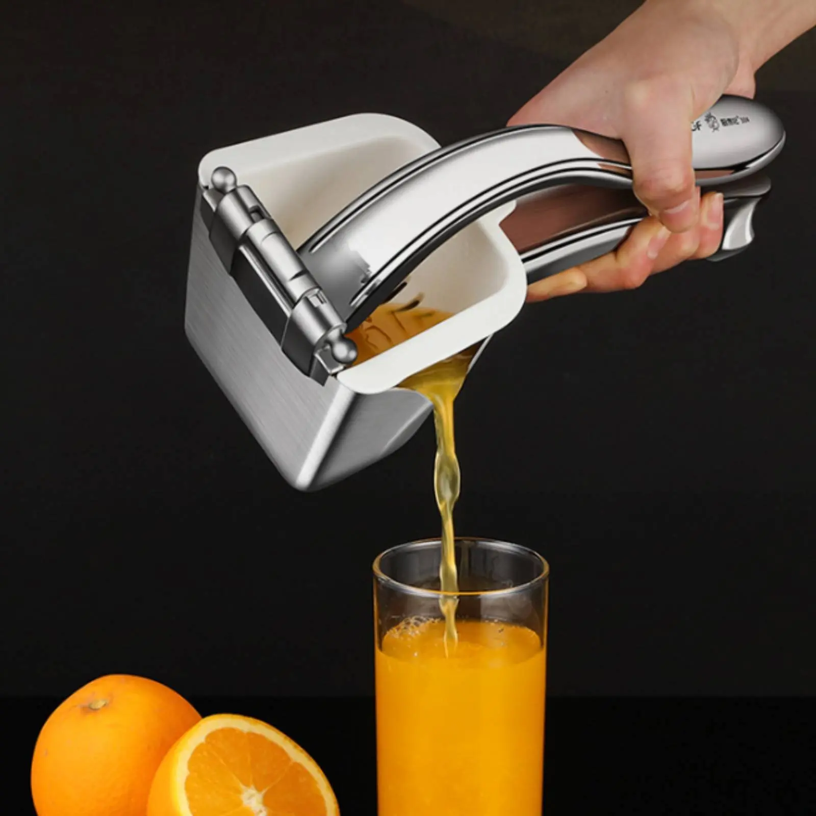 Stainless Steel Lemon Press Rust Resistant Handheld Orange Press Manual Citrus Juicer Easy to Press Kitchen Tool for Home
Stainless Steel Lemon Press Rust Resistant Handheld Orange Press Manual Citrus Juicer Easy to Press Kitchen Tool for Home