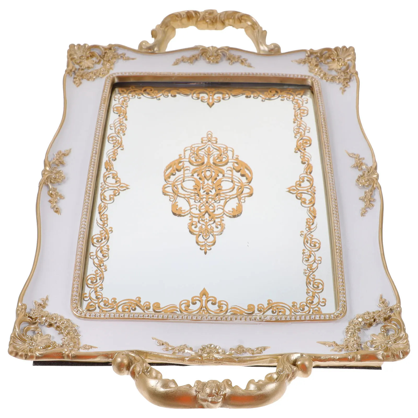 Jewelry Display Tray Vintage Mirror Surface Nordic Style Decorative Tray Jewelry Dish Perfume Organizer Dresser
Jewelry Display Tray Vintage Mirror Surface Nordic Style Decorative Tray Jewelry Dish Perfume Organizer Dresser