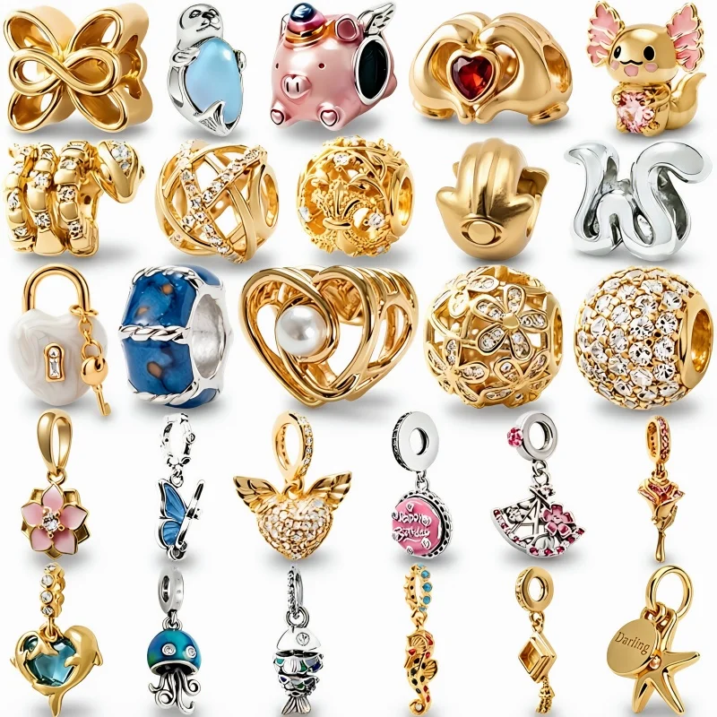 Fresh Collection DIY Ocean Sea Turtles Crocodiles Butterflies Animals Seashells Charm Bead Pendant Fit Original Bracelet Jewelry
Fresh Collection DIY Ocean Sea Turtles Crocodiles Butterflies Animals Seashells Charm Bead Pendant Fit Original Bracelet Jewelry
