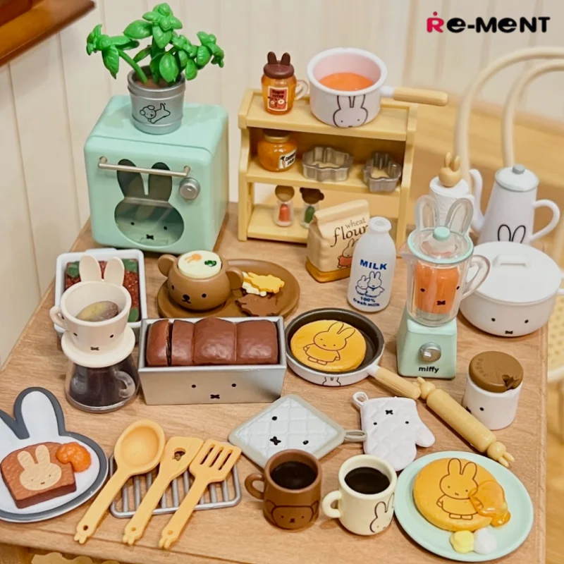 Re-Ment Miffy Natural Kitchen Food Toy Figures Trendy Toys Desktop Blind Box Ornaments Miniature Scene Collectible Gifts Model
Re-Ment Miffy Natural Kitchen Food Toy Figures Trendy Toys Desktop Blind Box Ornaments Miniature Scene Collectible Gifts Model