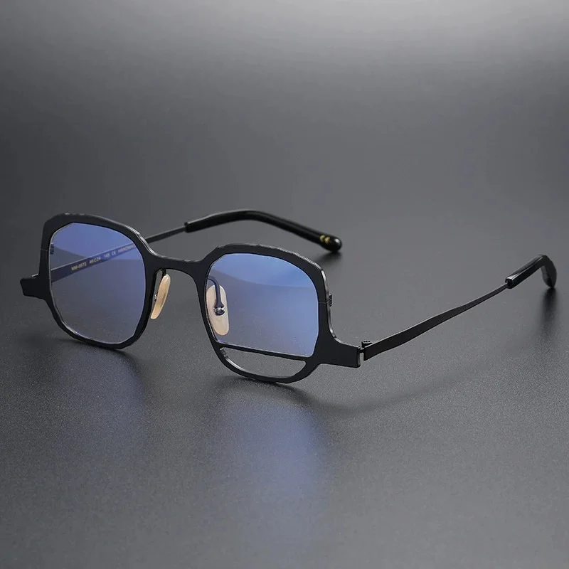 Belight Optical Japan Dissymmetry Design Vintage Round Retro Handmade Pure Titanium Eyeglasses Frame Prescription Lens MM0072
Belight Optical Japan Dissymmetry Design Vintage Round Retro Handmade Pure Titanium Eyeglasses Frame Prescription Lens MM0072