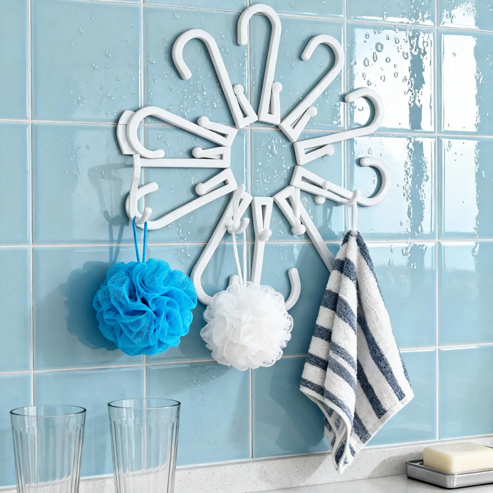 10Pcs Pegboard Hanging Hooks Plastic Clip-on Flat Rack Holders for Kitchen Towel Bags Clothes Storage Small Hooks for Hanging
10Pcs Pegboard Hanging Hooks Plastic Clip-on Flat Rack Holders for Kitchen Towel Bags Clothes Storage Small Hooks for Hanging