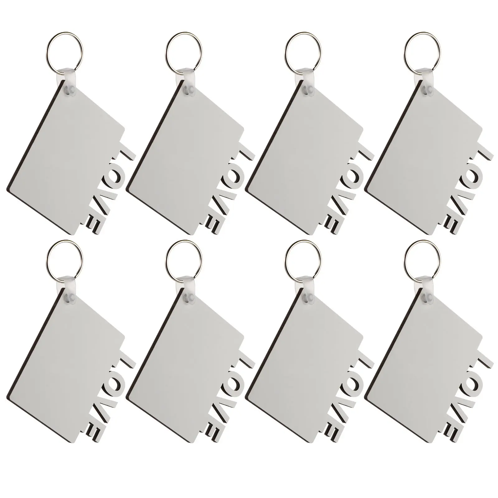 8 Pcs Wooden Keychain Heat Transfer Square Keyrings DIY Blanks Accessories Craft Gifts Jewelry Making Supplies Parent Day
8 Pcs Wooden Keychain Heat Transfer Square Keyrings DIY Blanks Accessories Craft Gifts Jewelry Making Supplies Parent Day