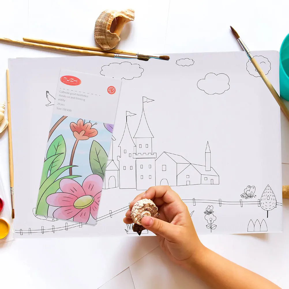 2 Books Note Pad Kids Painting Toddlers Watercolor Paint Book Gouache Sketch Safe Paper Coloring Book Art Supplies
2 Books Note Pad Kids Painting Toddlers Watercolor Paint Book Gouache Sketch Safe Paper Coloring Book Art Supplies
