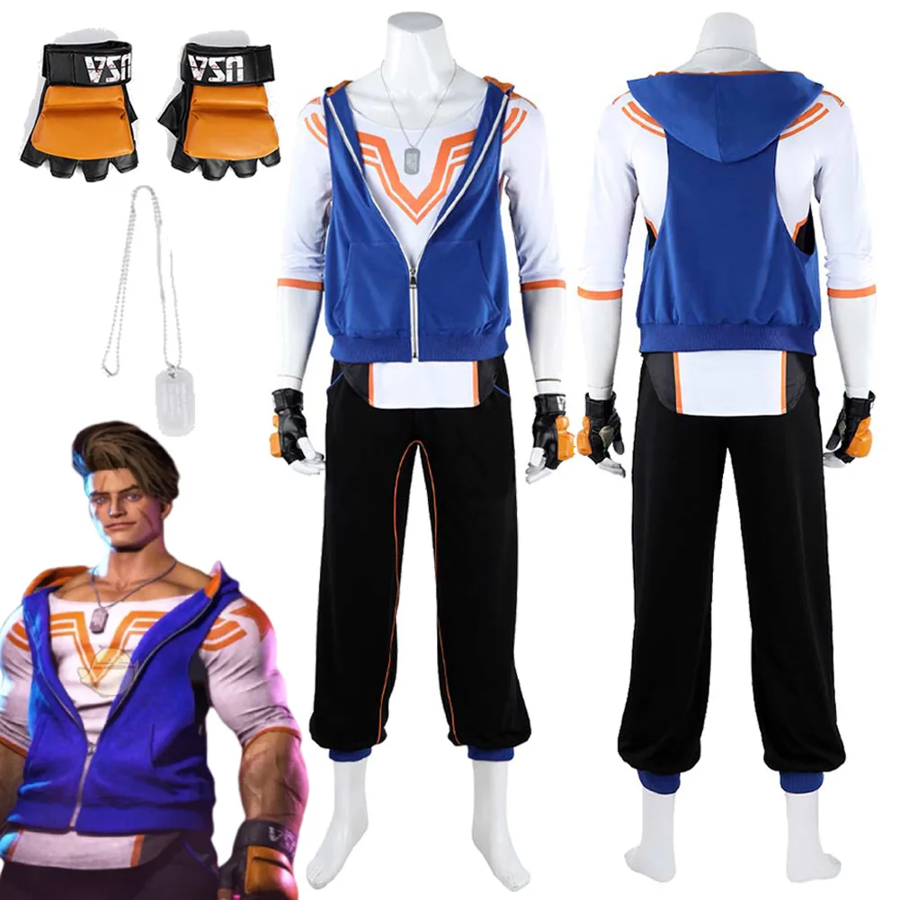 Luke Cosplay Fantasy Clothing Fighter Game SF 6 Costume Disguise Adult Men Roleplay Fantasia Party Outfits
Luke Cosplay Fantasy Clothing Fighter Game SF 6 Costume Disguise Adult Men Roleplay Fantasia Party Outfits
