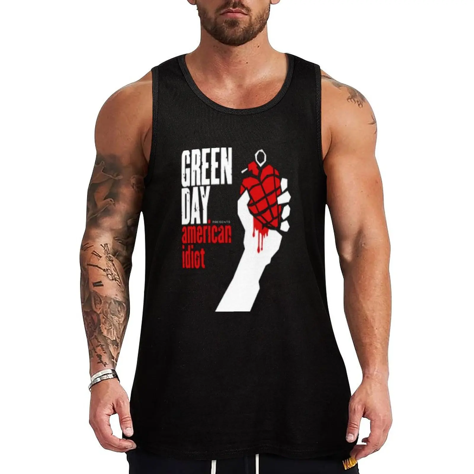new disegns gree*nday Tank Top men clothings Male vest gym t shirt men Men gym sportswear
new disegns gree*nday Tank Top men clothings Male vest gym t shirt men Men gym sportswear