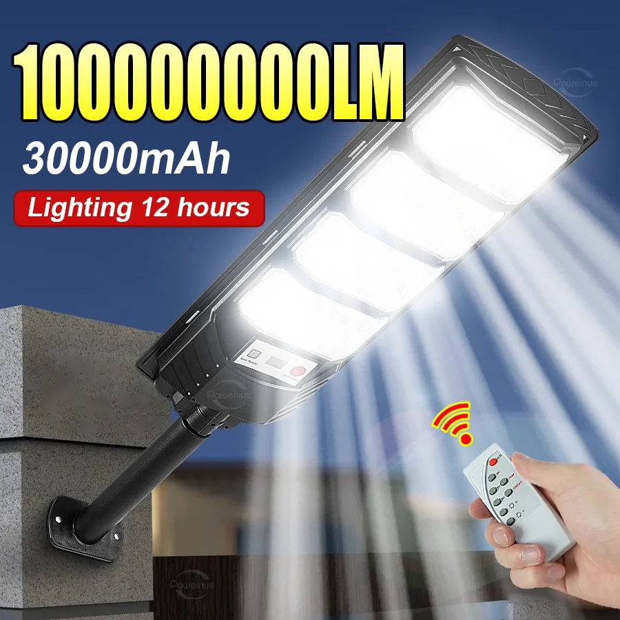 100000000LM светодиодные солнечные уличные фонари с датчиком движения, настенная внешняя солнечная лампа, водонепроницаемый солнечный свет, самый мощный уличный садовый светильник
100000000LM светодиодные солнечные уличные фонари с датчиком движения, настенная внешняя солнечная лампа, водонепроницаемый солнечный свет, самый мощный уличный садовый светильник
