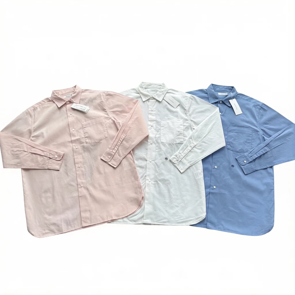 Loose Fit Long Sleeve Color Shirt CleanFit Polyester Cotton Blend Breathable Comfortable Unisex Open Cardigan Style
Loose Fit Long Sleeve Color Shirt CleanFit Polyester Cotton Blend Breathable Comfortable Unisex Open Cardigan Style