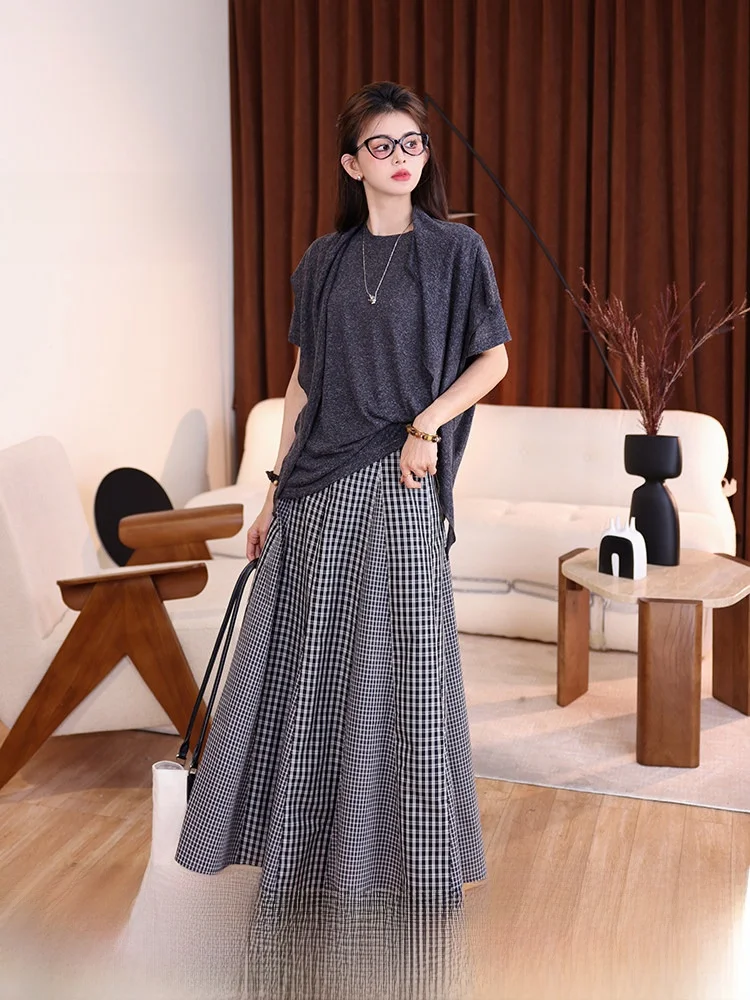 Юбка женская Chen Jiajie Qiyou, винтажная, в клетку, с пэчворком, с завышенной талией, приталенная, А-силуэт, весна 2025, новая, повседневная, хлопковая
Юбка женская Chen Jiajie Qiyou, винтажная, в клетку, с пэчворком, с завышенной талией, приталенная, А-силуэт, весна 2025, новая, повседневная, хлопковая