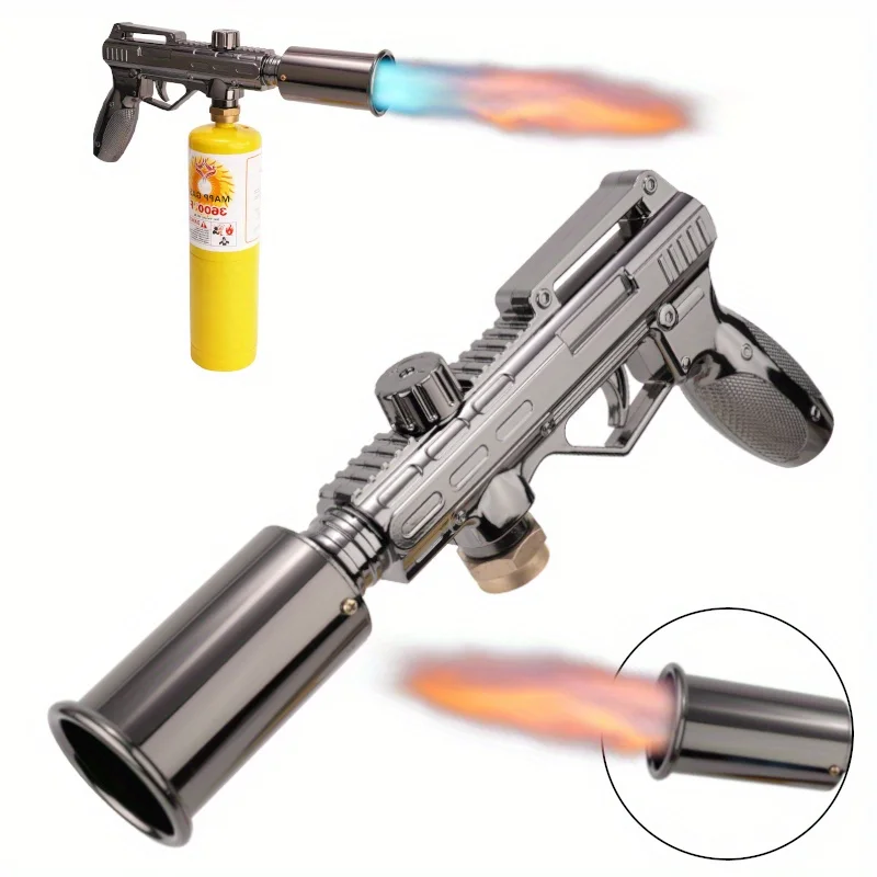 Powerful Propane Torch Gun Campfire Starter Adj. Flame Jet for Weed BBQ Camping Welding Charcoal 800,000 BTU
Powerful Propane Torch Gun Campfire Starter Adj. Flame Jet for Weed BBQ Camping Welding Charcoal 800,000 BTU