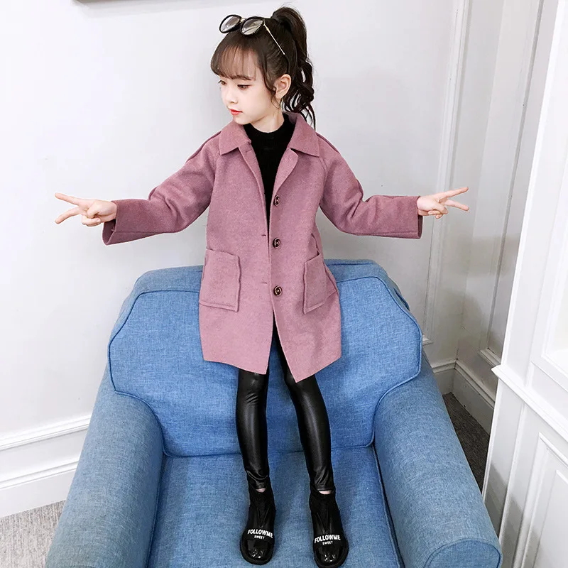 Children Jacket for Girls Winter Wool Warm Overcoat Fashion Girls Clothes Kids Outerwear Autumn Girls Coat 4 6 8 10 12 13 Years
Children Jacket for Girls Winter Wool Warm Overcoat Fashion Girls Clothes Kids Outerwear Autumn Girls Coat 4 6 8 10 12 13 Years