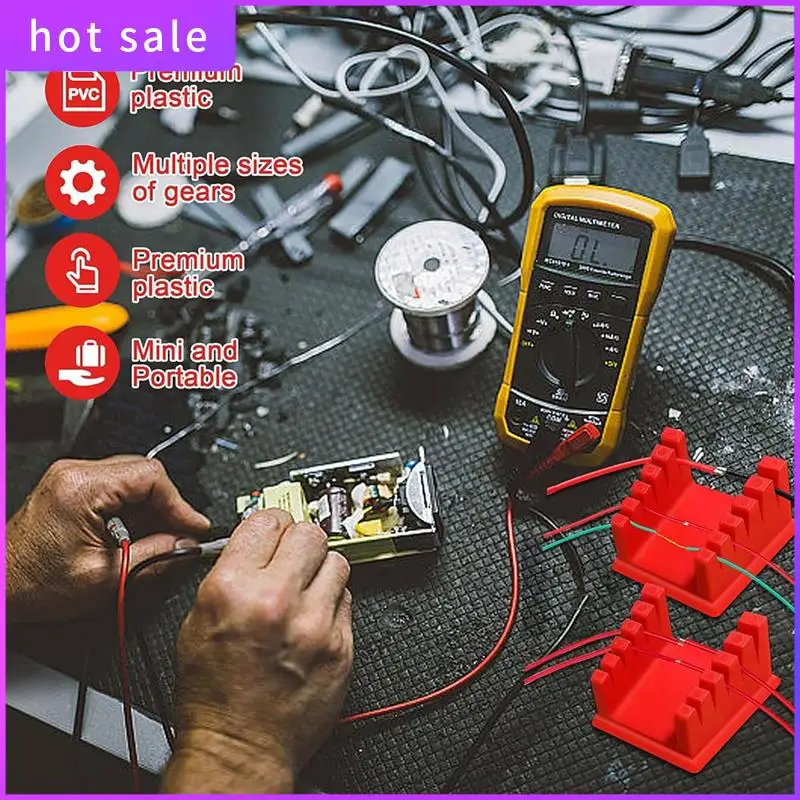 LICG-2PCS Soldering Station Clamp,Plastic Wire Clamp Bracket,Welding Soldering Station Clamp,Suitable For Various Size Wire 
LICG-2PCS Soldering Station Clamp,Plastic Wire Clamp Bracket,Welding Soldering Station Clamp,Suitable For Various Size Wire