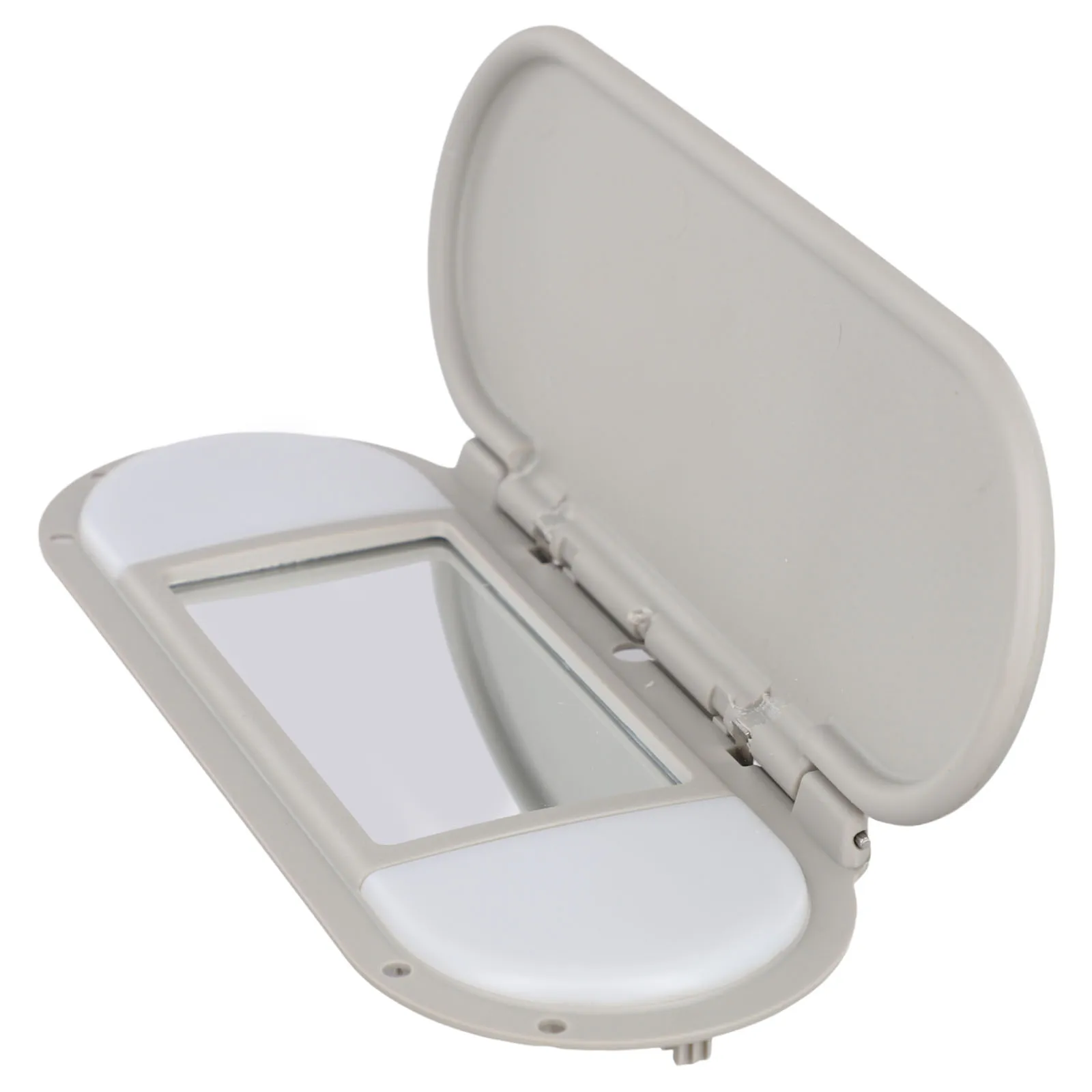Gray Sun Visor Vanity Mirror Cover Designed for Mini For Cooper F55 F56 F60 (2015 2022) Quick Install and Composition
Gray Sun Visor Vanity Mirror Cover Designed for Mini For Cooper F55 F56 F60 (2015 2022) Quick Install and Composition