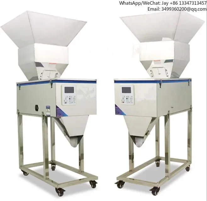 2025 Newest Most Popular 100-5000g Coffee Bean Tea Bag Powder Bottle Semi Automatic Weighing Filling Machine On SALE
2025 Newest Most Popular 100-5000g Coffee Bean Tea Bag Powder Bottle Semi Automatic Weighing Filling Machine On SALE