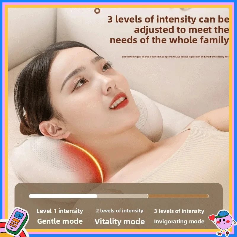 2026 НОВИНКА Новый поясничный массажер можно использовать для массажа всего тела, подушка для шеи, массажная подушка для спины, шейного отдела позвоночника
2026 НОВИНКА Новый поясничный массажер можно использовать для массажа всего тела, подушка для шеи, массажная подушка для спины, шейного отдела позвоночника