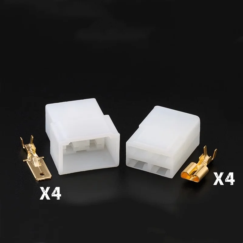 1-20SET DJ7044-6.3-11/21 auto Waterproof connector 4 pin automotive Plug famale male socket Includes terminal seal
1-20SET DJ7044-6.3-11/21 auto Waterproof connector 4 pin automotive Plug famale male socket Includes terminal seal