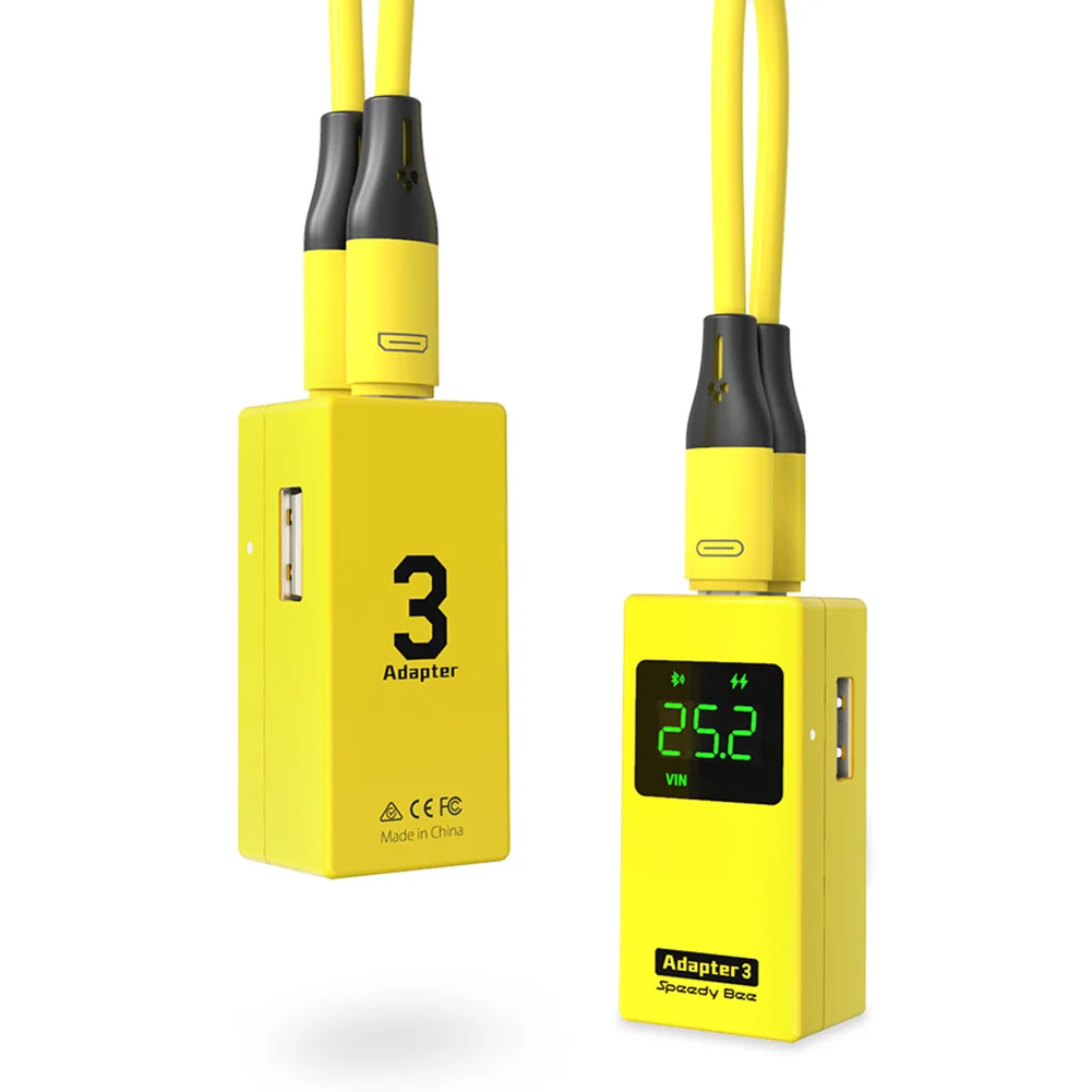 SpeedyBee Adapter 3 WIFI Bluetooth Adapter3 Wireless Blackbox Analyzer and Firmware Flasher/Configurator iNav Betaflight
SpeedyBee Adapter 3 WIFI Bluetooth Adapter3 Wireless Blackbox Analyzer and Firmware Flasher/Configurator iNav Betaflight