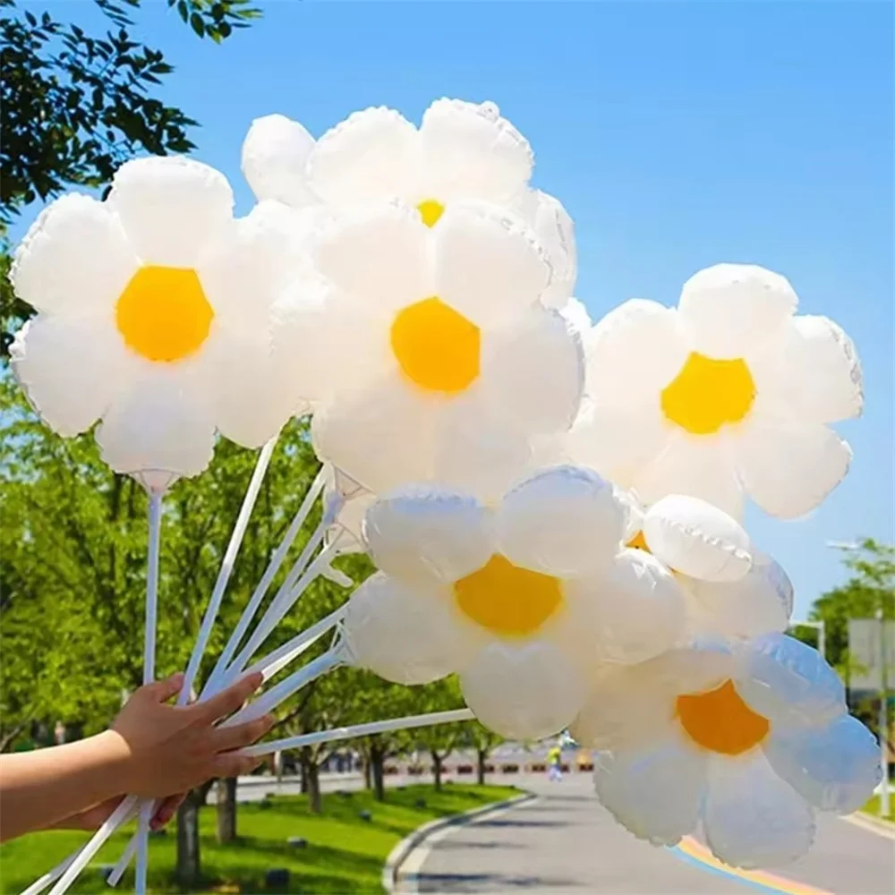 5-pack 18-inch Yellow and White Daisy Shape Aluminum Film Balloons Birthday Wedding Party Decoration Balloons
5-pack 18-inch Yellow and White Daisy Shape Aluminum Film Balloons Birthday Wedding Party Decoration Balloons
