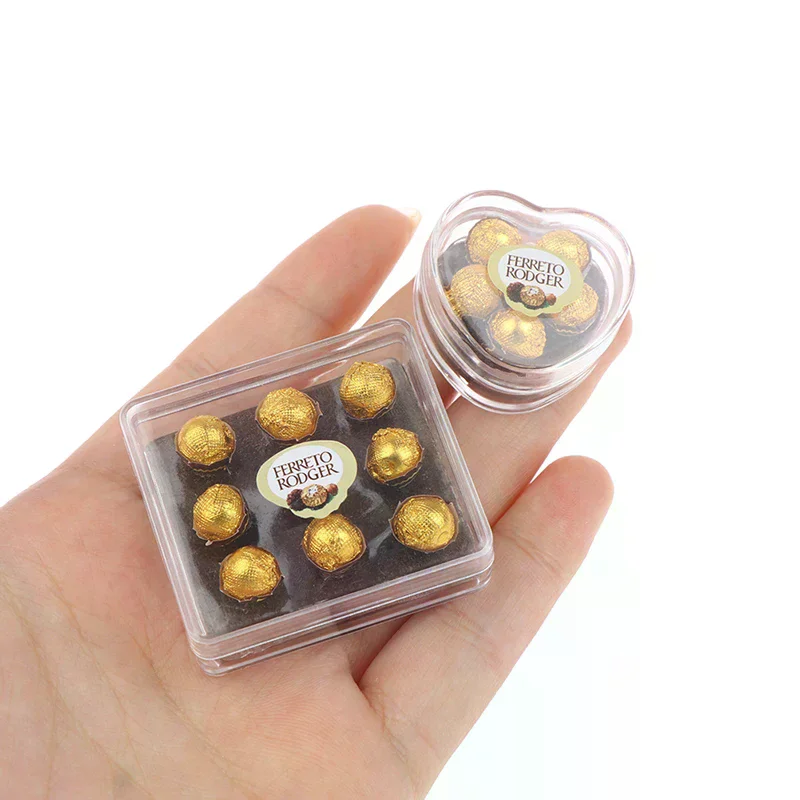 1:12 Kitchen Accessories Dollhouse miniture Chocolate Gift box Model Food Toy
1:12 Kitchen Accessories Dollhouse miniture Chocolate Gift box Model Food Toy