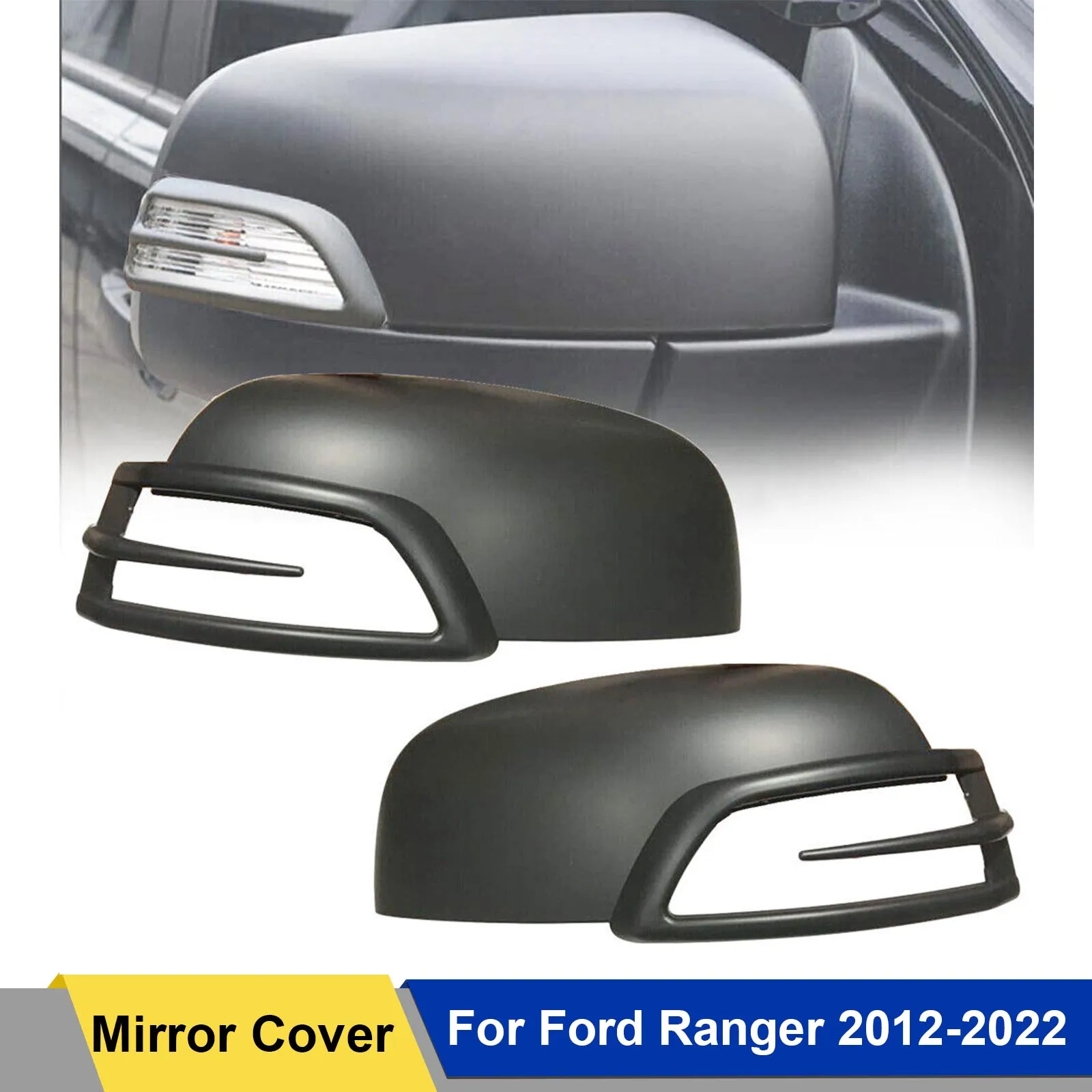 Raptor Style Matte Black Side Mirror Cover Wing Mirror Cap For Ford Ranger 2012-2022 Wildtrak XLT XLS XL Limited Everest
Raptor Style Matte Black Side Mirror Cover Wing Mirror Cap For Ford Ranger 2012-2022 Wildtrak XLT XLS XL Limited Everest